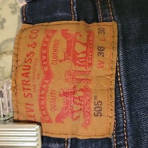 Mens 595 Levi jeans